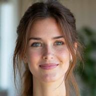 Ritratto di un'istruttrice di yoga e pilates